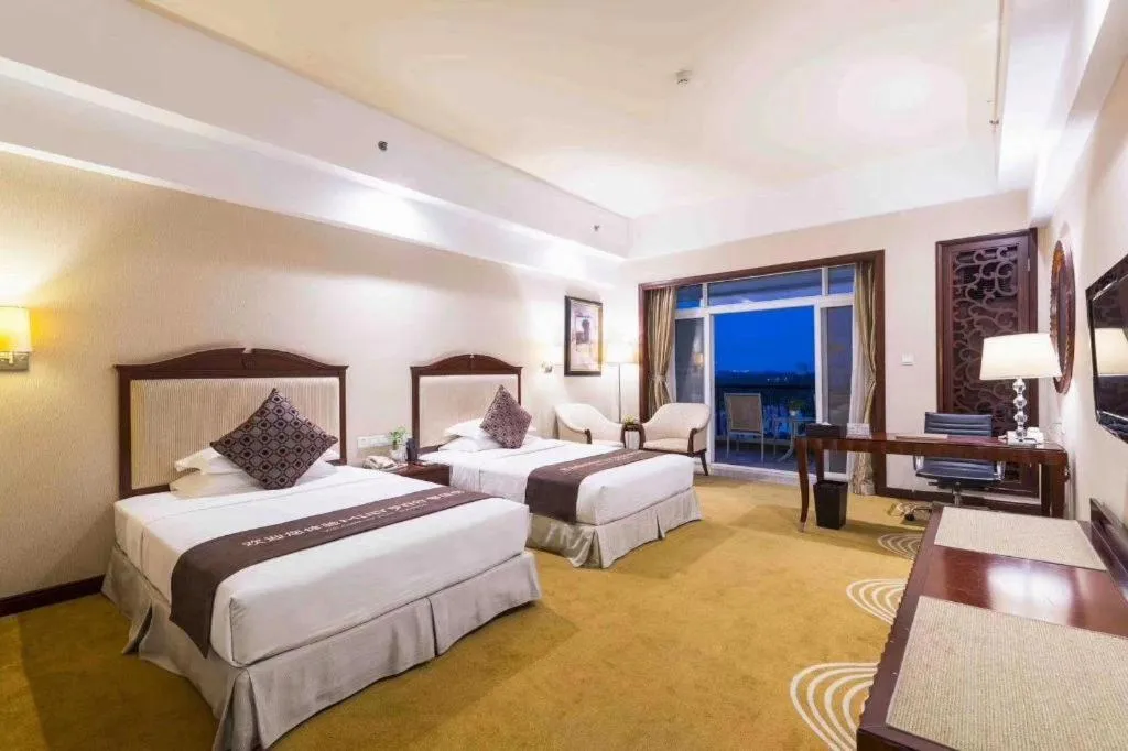 Bed in Country Garden Phoenix Hotel Europe City Chuzhou