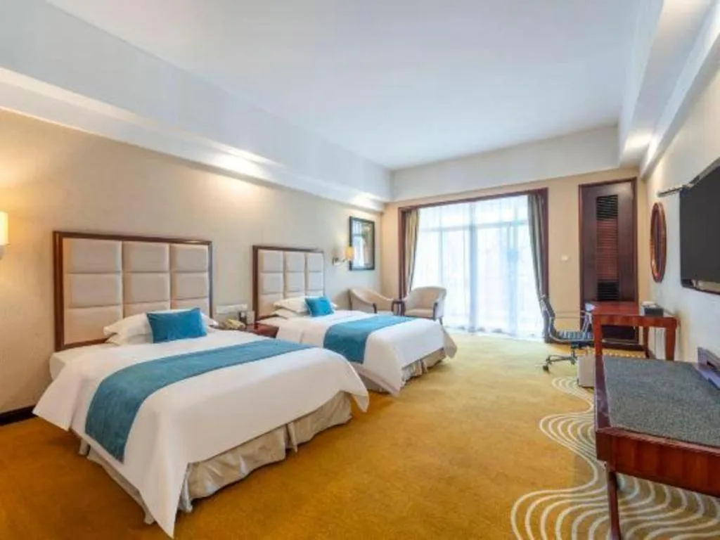 Bed in Country Garden Phoenix Hotel Europe City Chuzhou