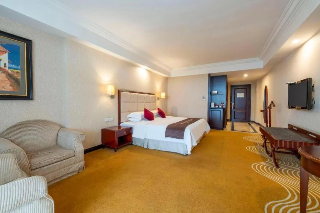 Bed in Country Garden Phoenix Hotel Europe City Chuzhou