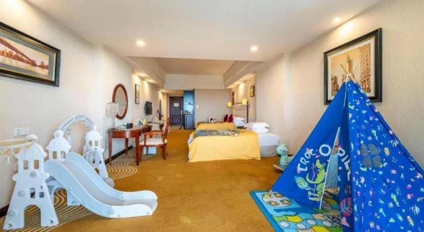 Bed in Country Garden Phoenix Hotel Europe City Chuzhou