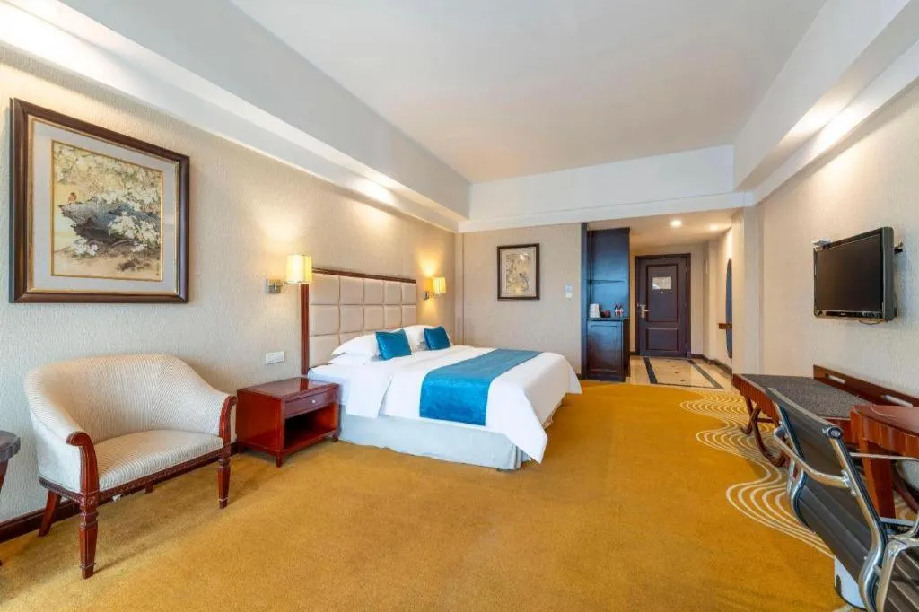 Bed in Country Garden Phoenix Hotel Europe City Chuzhou