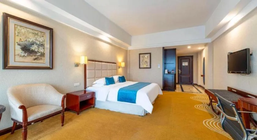 Bed in Country Garden Phoenix Hotel Europe City Chuzhou