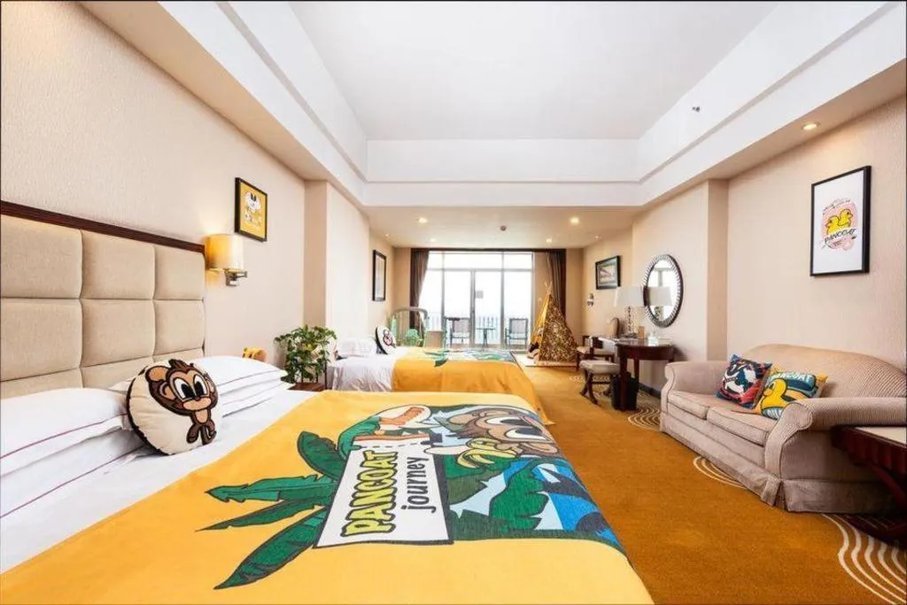 Bed in Country Garden Phoenix Hotel Europe City Chuzhou