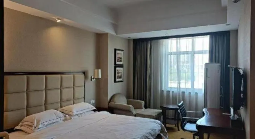 Bed in Country Garden Phoenix Hotel Europe City Chuzhou