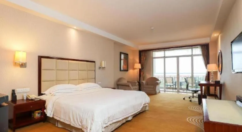 Bed in Country Garden Phoenix Hotel Europe City Chuzhou