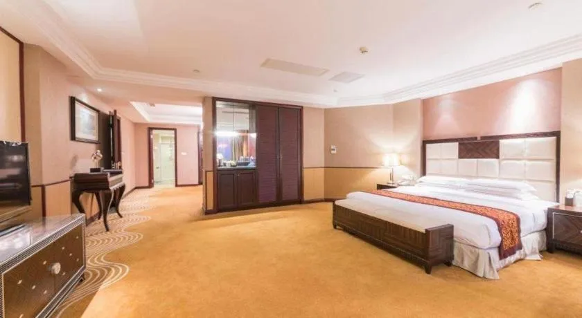 Bed in Country Garden Phoenix Hotel Europe City Chuzhou
