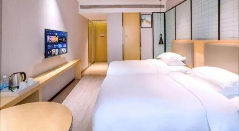 Bed in Echarm Hotel Nanning Nationalities Square Metro Station