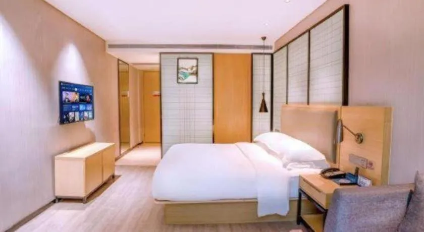 Bed in Echarm Hotel Nanning Nationalities Square Metro Station