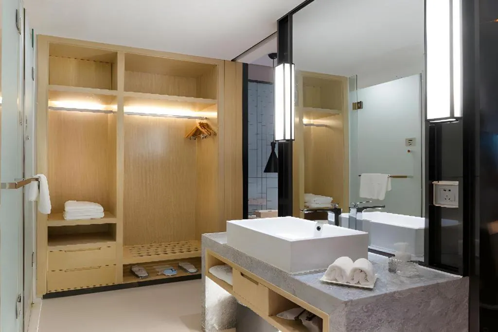 Bed in Echarm Hotel Nanning Nationalities Square Metro Station