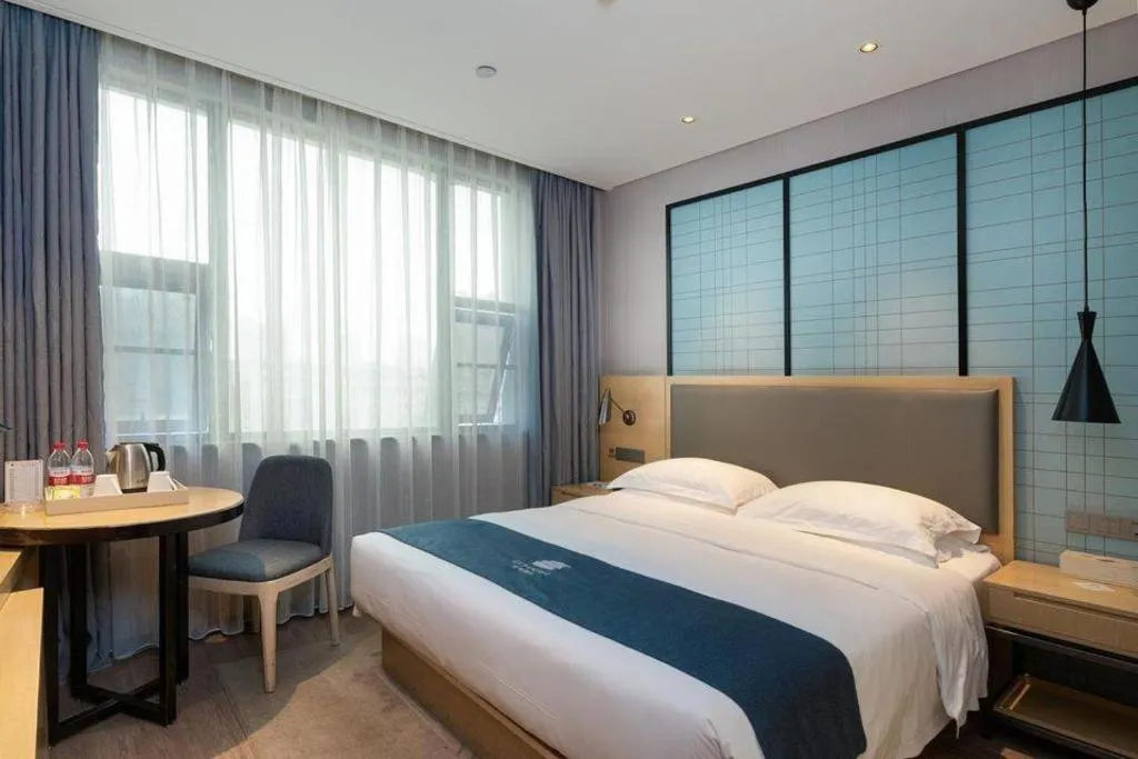 Bed in Echarm Hotel Nanning Nationalities Square Metro Station