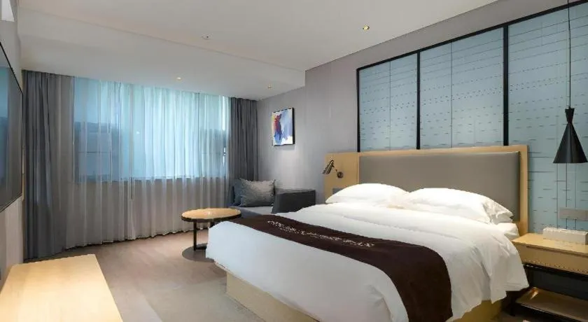 Bed in Echarm Hotel Nanning Nationalities Square Metro Station