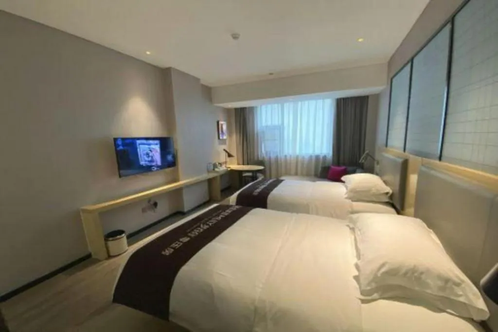 Bed in Echarm Hotel Nanning Nationalities Square Metro Station