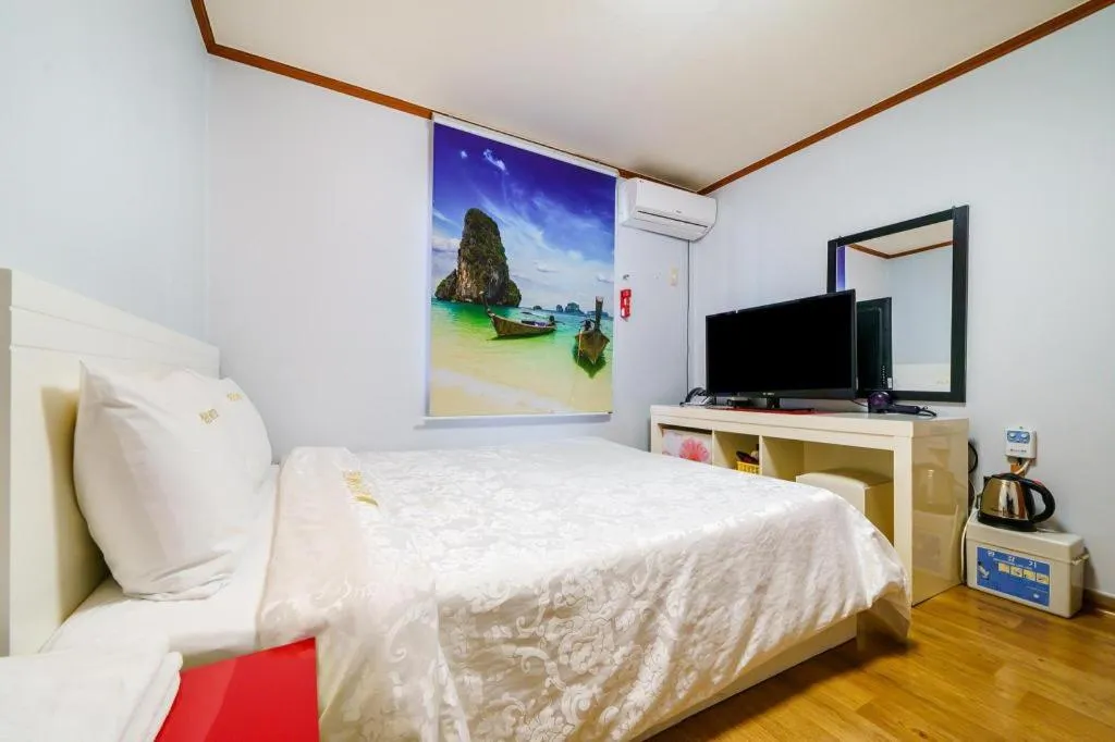 Bed in Gangneung (Jeongdongjin) Jeongdongjin Motel