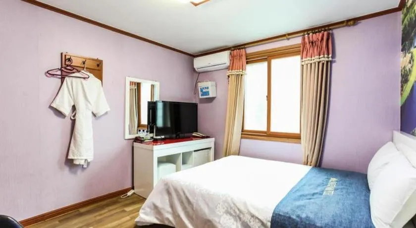 Bed in Gangneung (Jeongdongjin) Jeongdongjin Motel