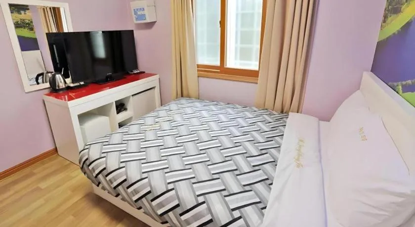 Bed in Gangneung (Jeongdongjin) Jeongdongjin Motel