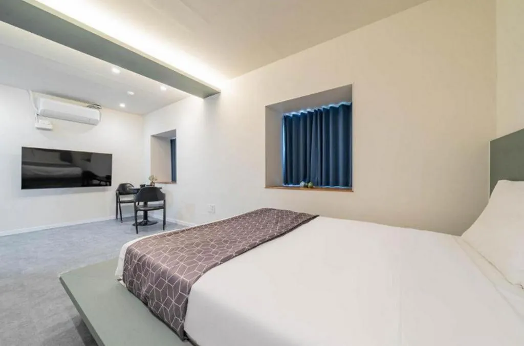 Bed in Gangneung (Jeongdongjin) Jeongdongjin Motel