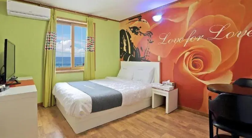 Bed in Gangneung (Jeongdongjin) Jeongdongjin Motel Bed in Gangneung (Jeongdongjin) Jeongdongjin Motel