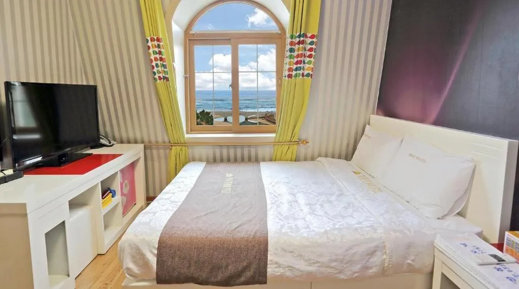 Bed in Gangneung (Jeongdongjin) Jeongdongjin Motel