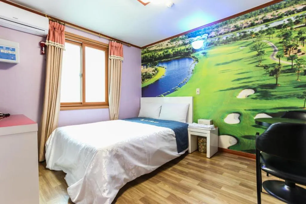 Bed in Gangneung (Jeongdongjin) Jeongdongjin Motel