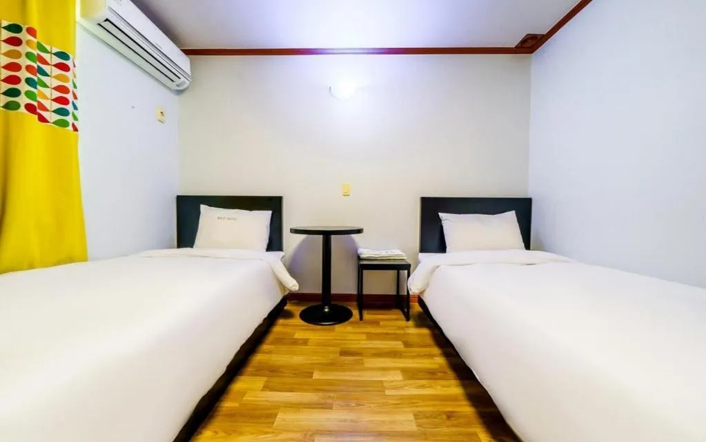 Bed in Gangneung (Jeongdongjin) Jeongdongjin Motel