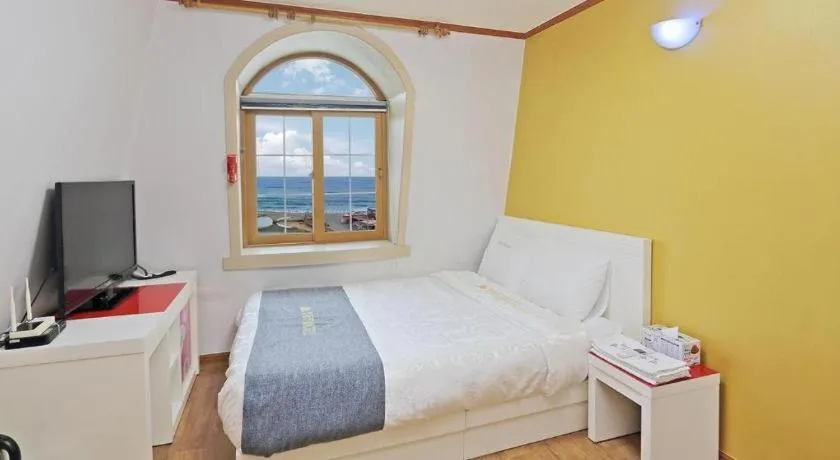 Bed in Gangneung (Jeongdongjin) Jeongdongjin Motel