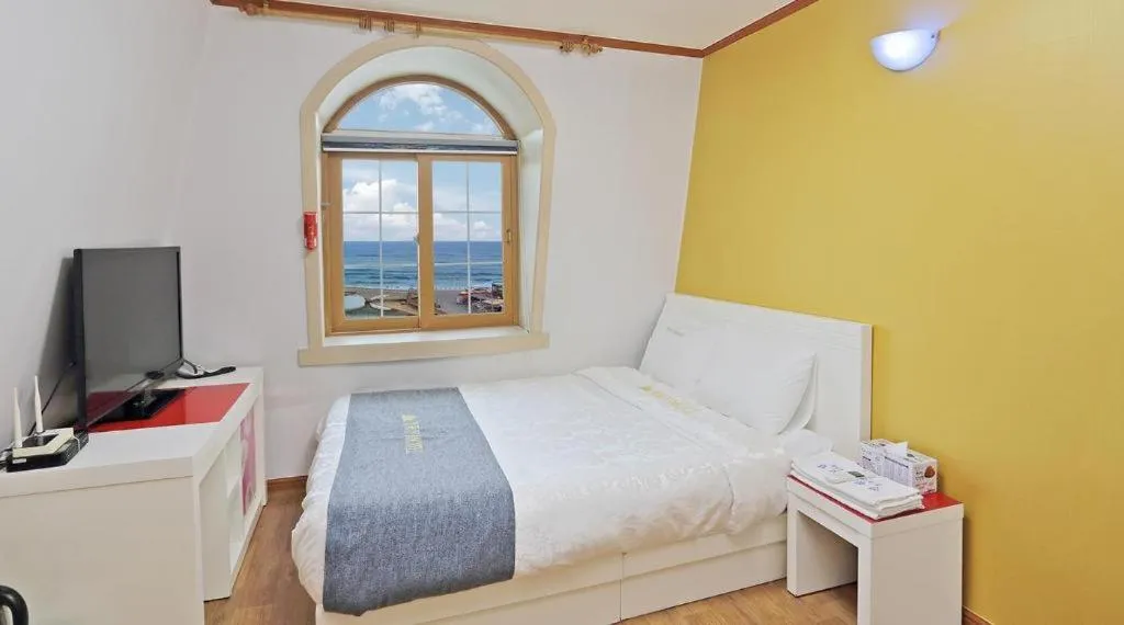 Bed in Gangneung (Jeongdongjin) Jeongdongjin Motel