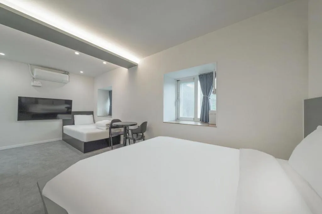 Bed in Gangneung (Jeongdongjin) Jeongdongjin Motel