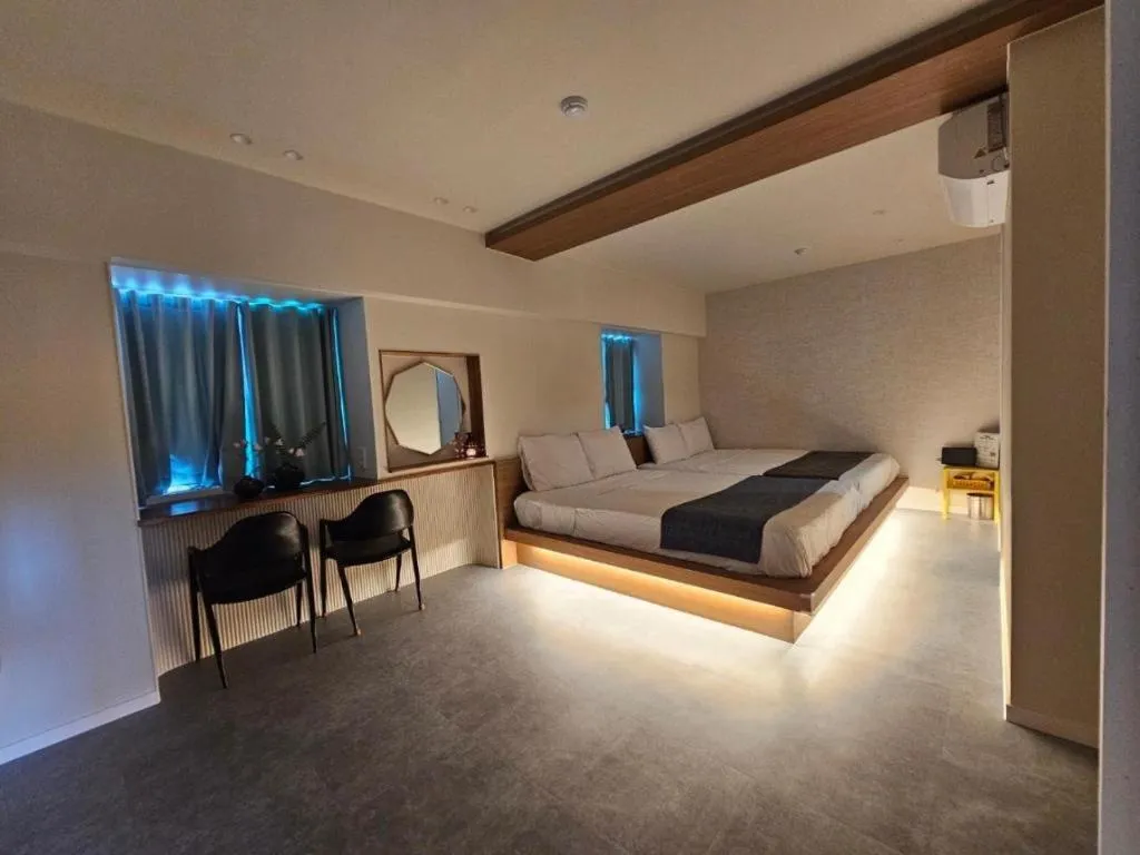 Bed in Gangneung (Jeongdongjin) Jeongdongjin Motel