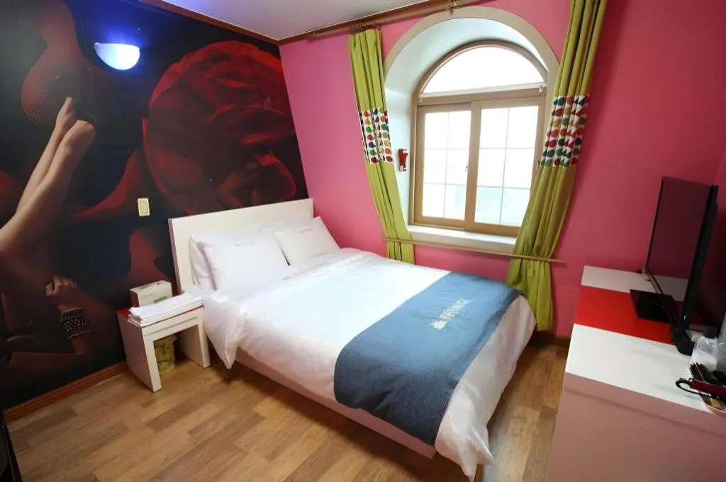 Bed in Gangneung (Jeongdongjin) Jeongdongjin Motel