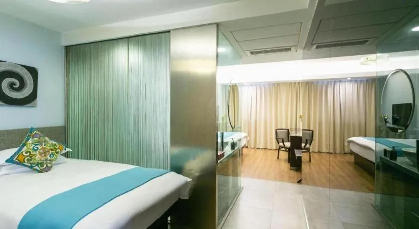 Bed in SSAW Boutique Hotel Shaoxing Ancient Town