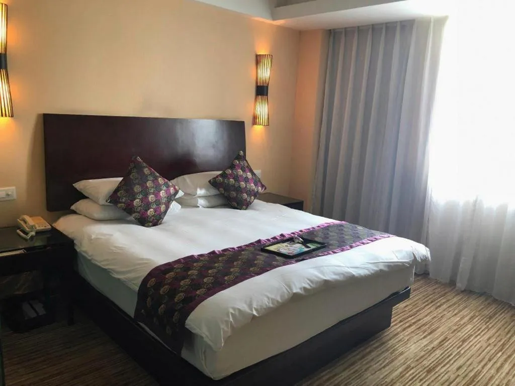 Bed in SSAW Boutique Hotel Shaoxing Ancient Town