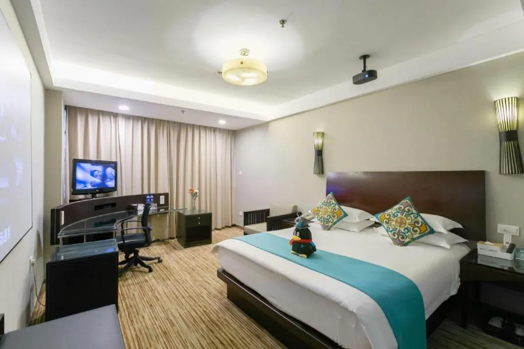 Bed in SSAW Boutique Hotel Shaoxing Ancient Town