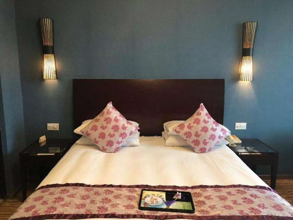 Bed in SSAW Boutique Hotel Shaoxing Ancient Town