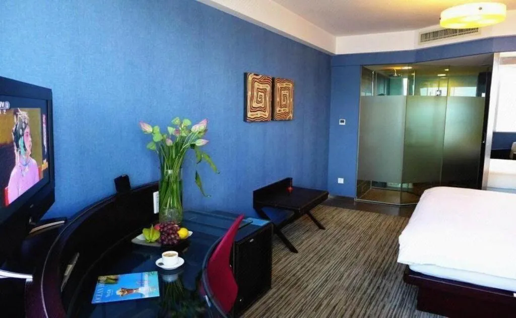 Bed in SSAW Boutique Hotel Shaoxing Ancient Town