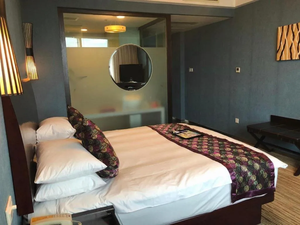 Bed in SSAW Boutique Hotel Shaoxing Ancient Town