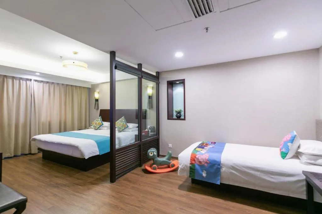 Bed in SSAW Boutique Hotel Shaoxing Ancient Town