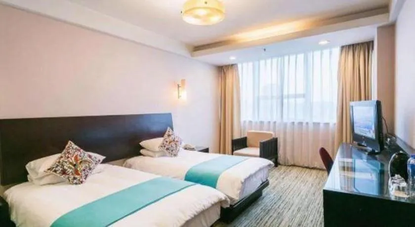Bed in SSAW Boutique Hotel Shaoxing Ancient Town