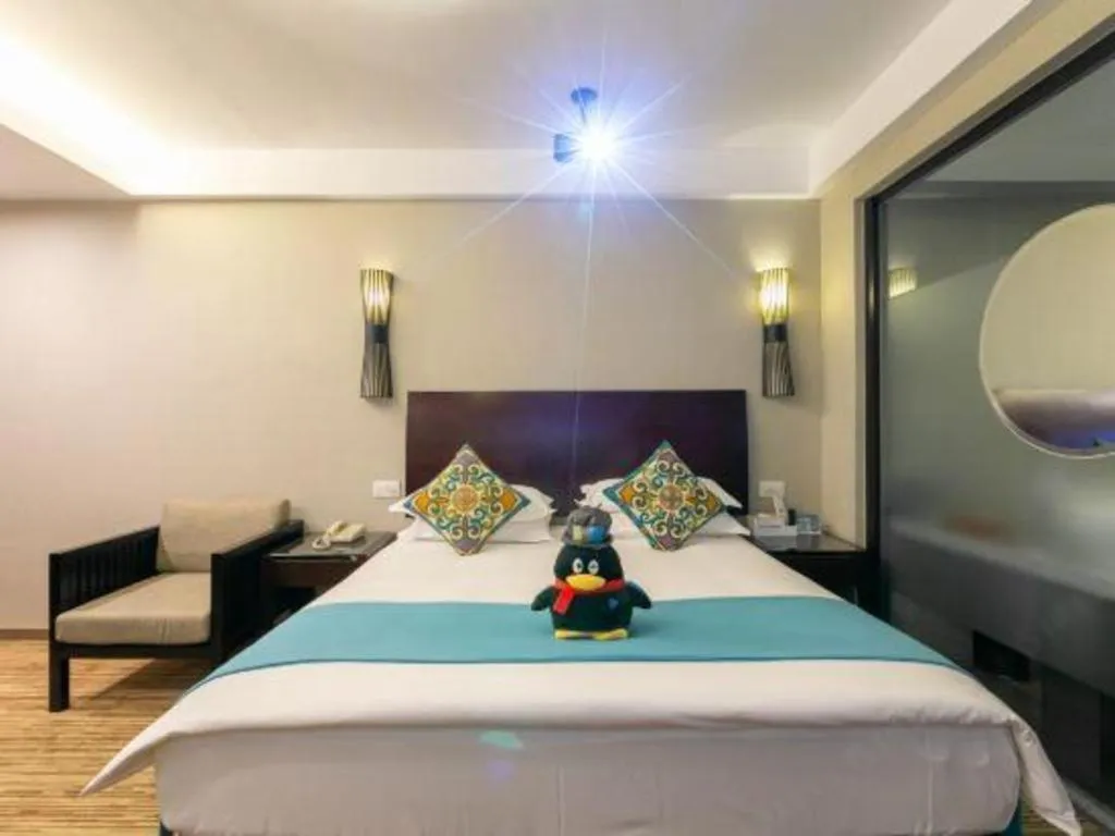 Bed in SSAW Boutique Hotel Shaoxing Ancient Town