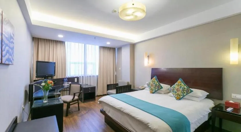 Bed in SSAW Boutique Hotel Shaoxing Ancient Town