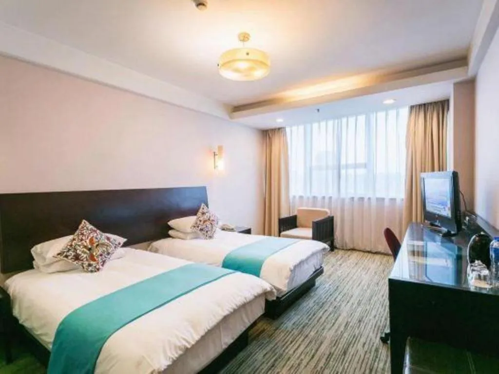 Bed in SSAW Boutique Hotel Shaoxing Ancient Town