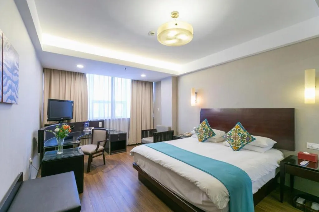 Bed in SSAW Boutique Hotel Shaoxing Ancient Town