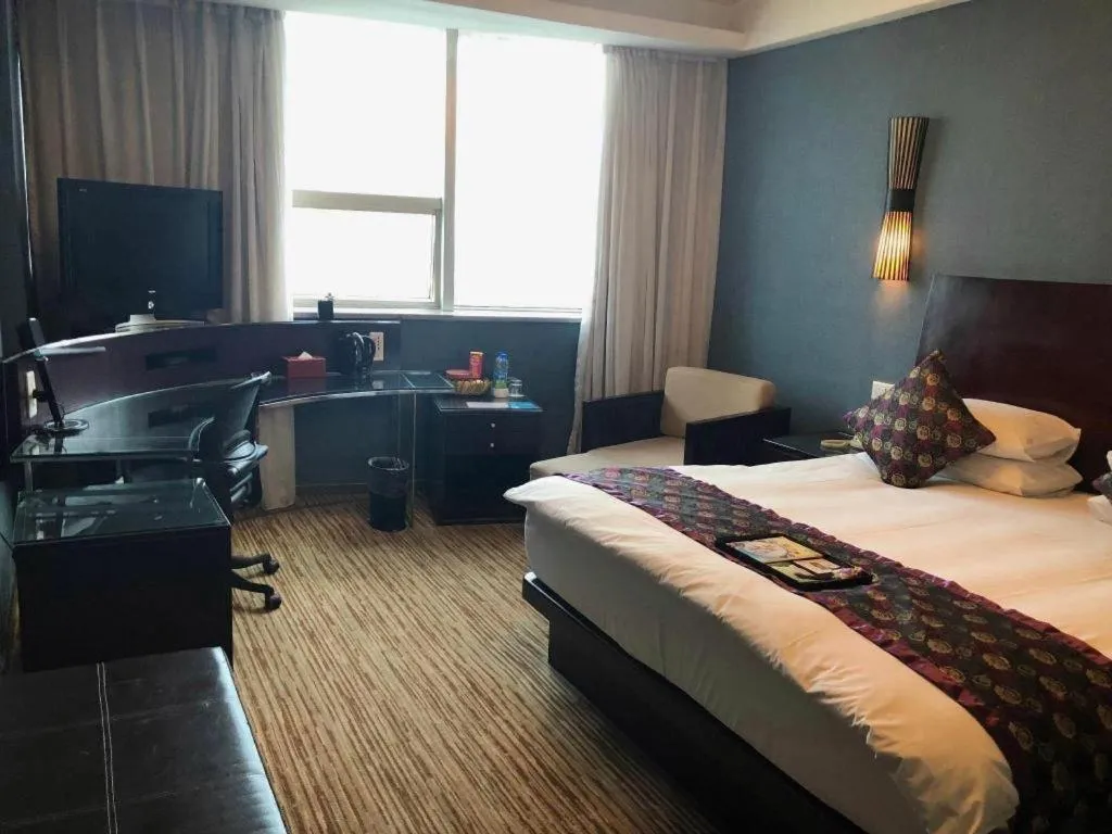 Bed in SSAW Boutique Hotel Shaoxing Ancient Town