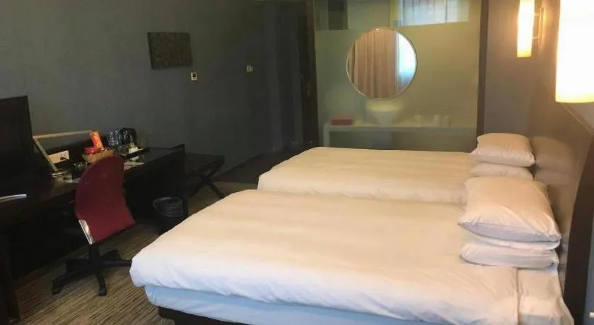 Bed in SSAW Boutique Hotel Shaoxing Ancient Town