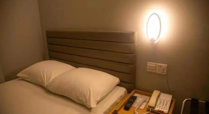 Bed in Hotel Castle Salam