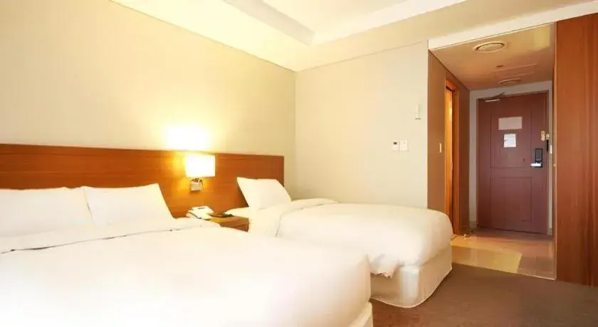 Bed in Seoul Rex Hotel Bed in Seoul Rex Hotel