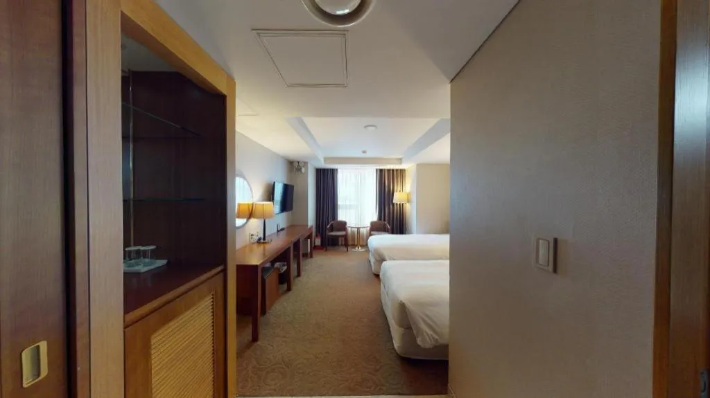 Bed in Seoul Rex Hotel