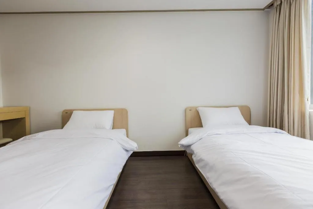 Bed in Pyeongchang the white view