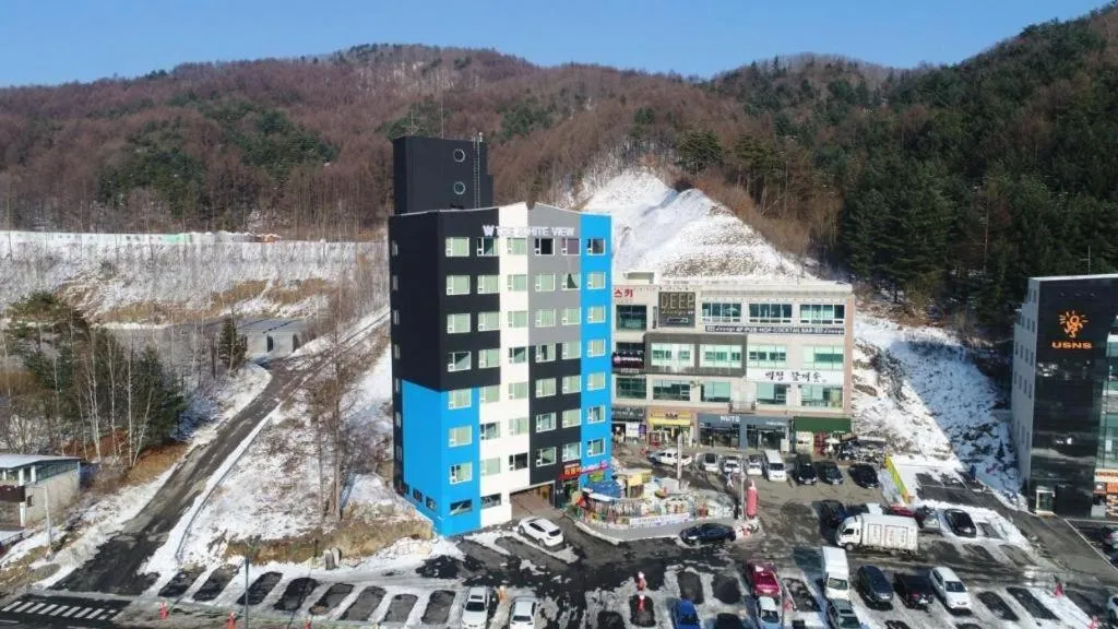 Pyeongchang the white view