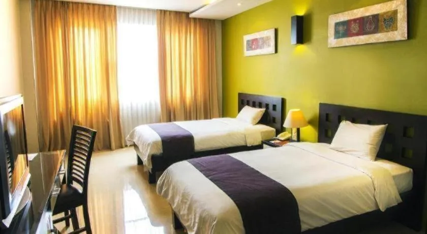 Bed in Eclipse Hotel Prawirotaman