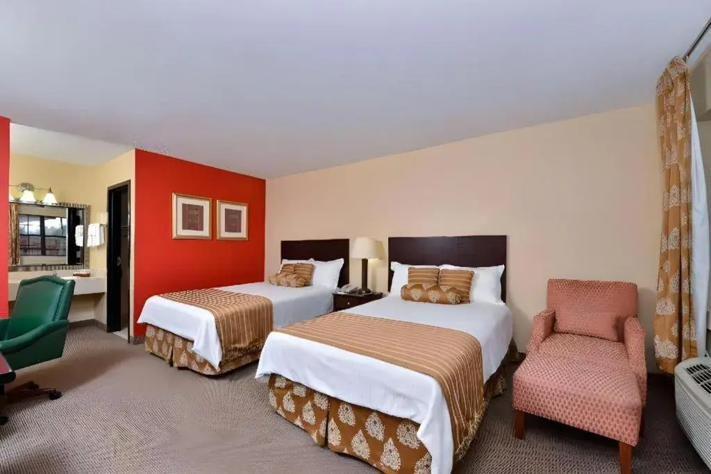Bed in Americas Best Value Inn & Suites Victoria Bed in Americas Best Value Inn & Suites Victoria